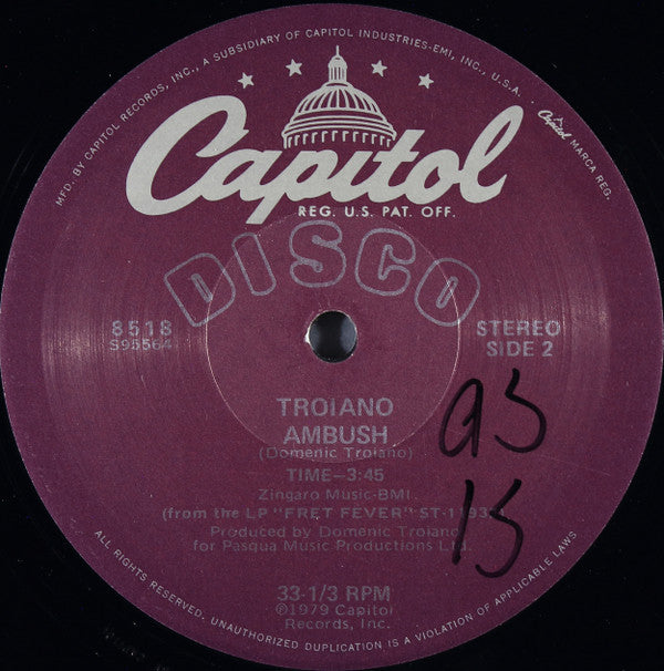 Troiano* : We All Need Love (12")