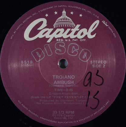 Troiano* : We All Need Love (12")