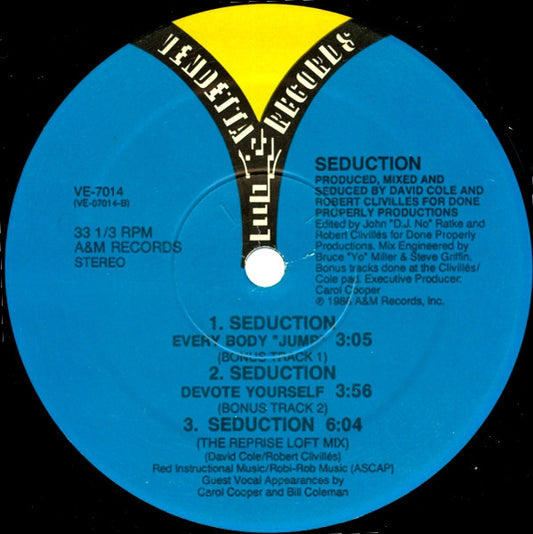 Seduction : Seduction (12")