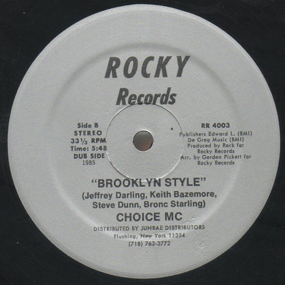 Choice MC* : Brooklyn Style (12")