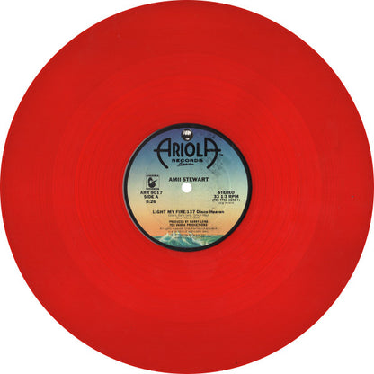 Amii Stewart : Light My Fire / 137 Disco Heaven   (12", Single, Red)