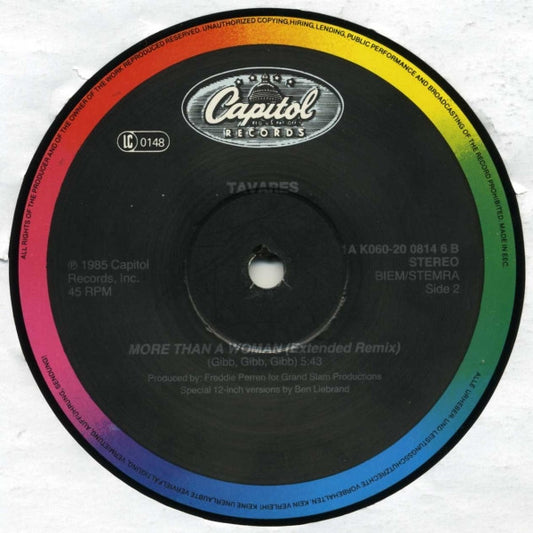 Tavares : Don't Take Away The Music (Hands Off The Music Mix) (12", Single)