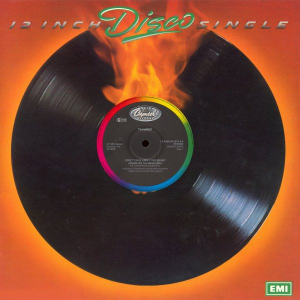 Tavares : Don't Take Away The Music (Hands Off The Music Mix) (12", Single)