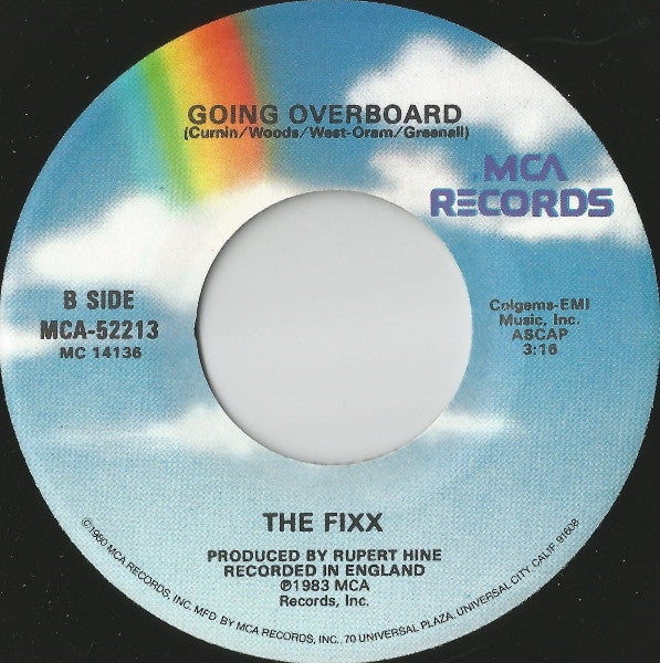 The Fixx : Saved By Zero (7", Single)
