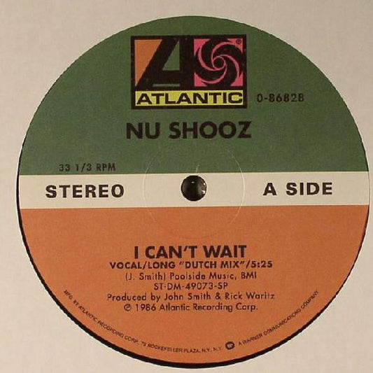 Nu Shooz : I Can't Wait (12")
