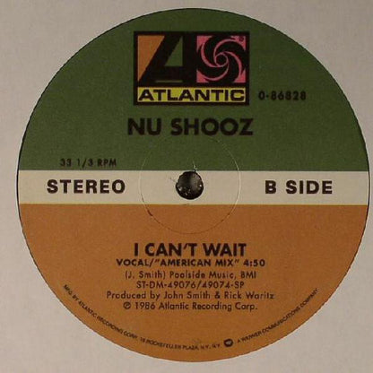 Nu Shooz : I Can't Wait (12")