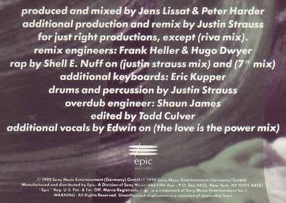 Off Shore* : I Can't Take The Power (12")