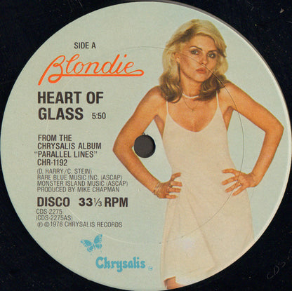 Blondie : Heart Of Glass (12", Single, Pit)