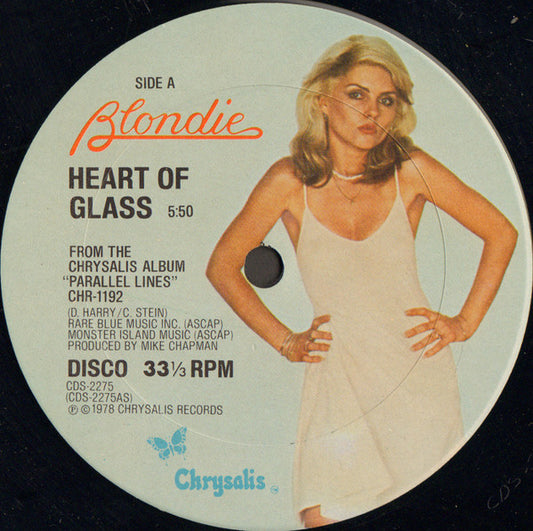 Blondie : Heart Of Glass (12", Single, Pit)