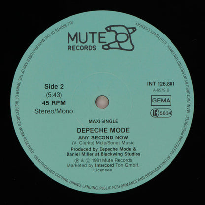 Depeche Mode : Just Can't Get Enough (12", Maxi, RP)