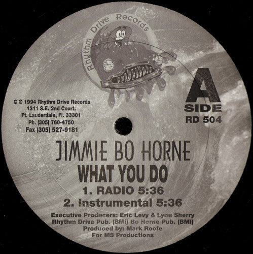 Jimmie Bo Horne* : What You Do (12", Maxi)