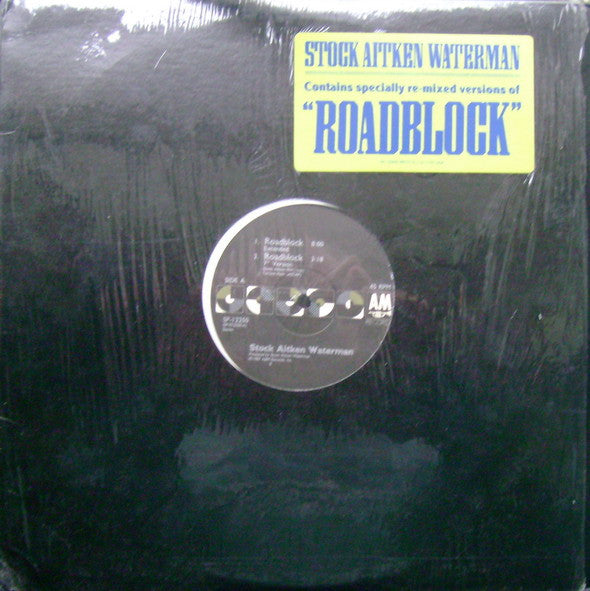 Stock Aitken Waterman* : Roadblock (12", Single)