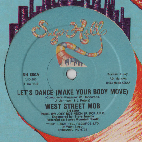 West Street Mob : Let's Dance (Make Your Body Move) (12")