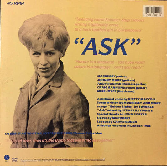 The Smiths : Ask (12", Maxi, Spe)