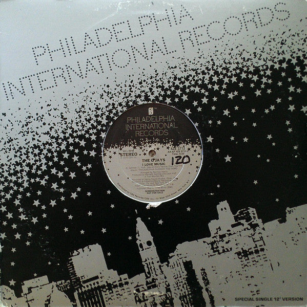 The O'Jays : I Love Music / Livin' For The Weekend (12", Promo)