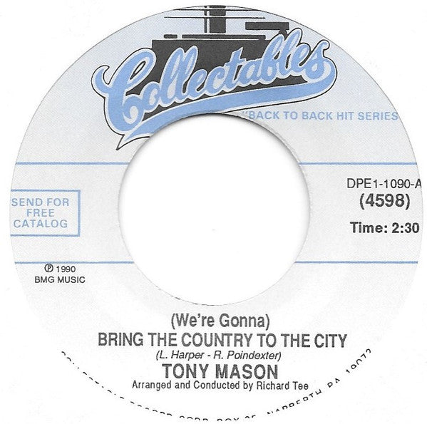 Tony Mason (8) / The Jimmy Castor Bunch : (We're Gonna) Bring The Country To The City / Troglodyte (Cave Man) (7", Single)