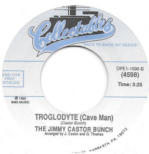 Tony Mason (8) / The Jimmy Castor Bunch : (We're Gonna) Bring The Country To The City / Troglodyte (Cave Man) (7", Single)