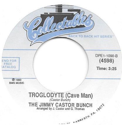Tony Mason (8) / The Jimmy Castor Bunch : (We're Gonna) Bring The Country To The City / Troglodyte (Cave Man) (7", Single)