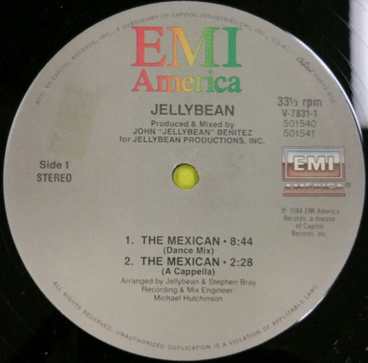 Jellybean* : The Mexican (12", Single)