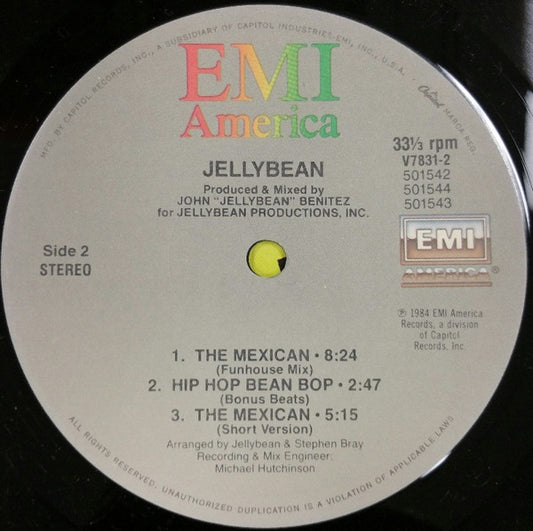 Jellybean* : The Mexican (12", Single)