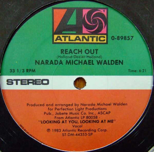 Narada Michael Walden : Reach Out / Shake It Off (12")