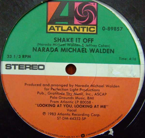 Narada Michael Walden : Reach Out / Shake It Off (12")