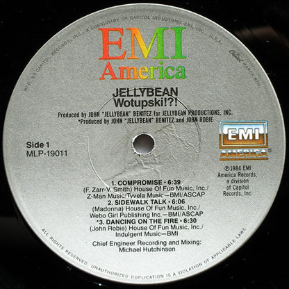 Jellybean* : Wotupski!?! (LP, Album)
