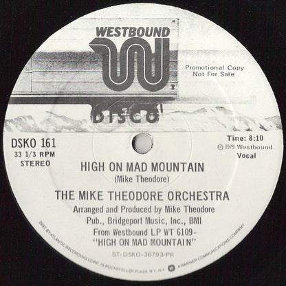 The Mike Theodore Orchestra : High On Mad Mountain (12", Promo)