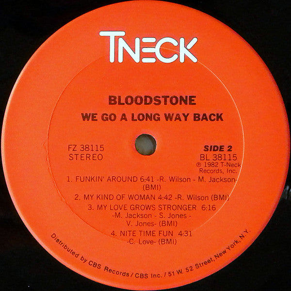 Bloodstone : We Go A Long Way Back (LP, Album, Car)