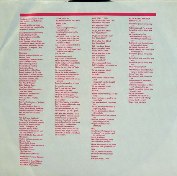 Bloodstone : We Go A Long Way Back (LP, Album, Car)