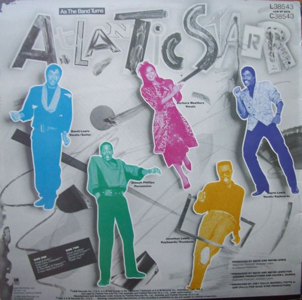 Atlantic Starr : As The Band Turns (LP, Album, R -)