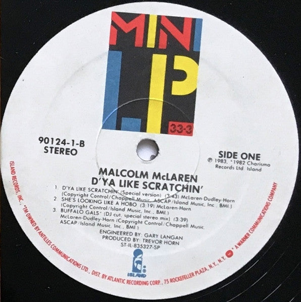 Malcolm McLaren And The World Famous Supreme Team Radio Show* : D'ya Like Scratchin' (LP, MiniAlbum, SP )