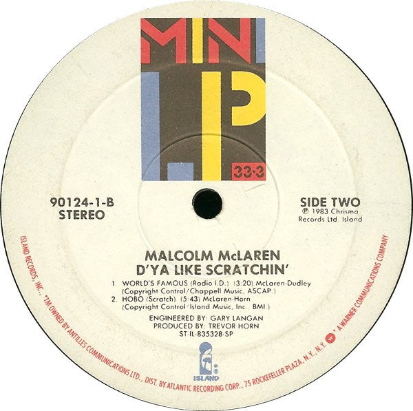 Malcolm McLaren And The World Famous Supreme Team Radio Show* : D'ya Like Scratchin' (LP, MiniAlbum, SP )