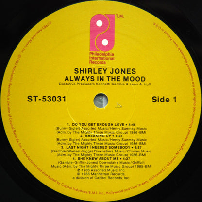 Shirley Jones : Always In The Mood (LP, Album, All)