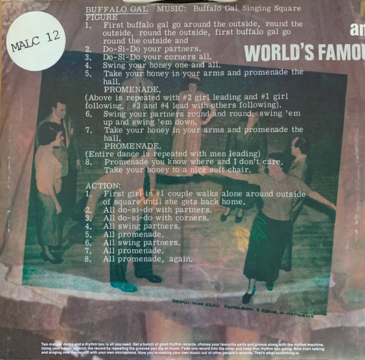 Malcolm McLaren And The World's Famous Supreme Team* : Buffalo Gals - Special Stereo Scratch Mix (12", Single)
