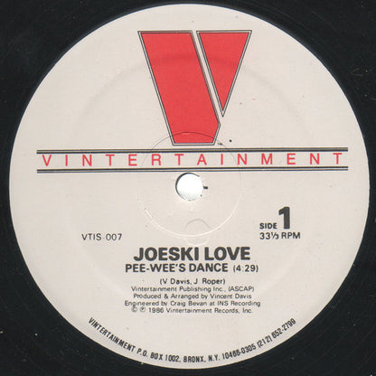 Joeski Love : Pee-Wee's Dance (12", RE, Unofficial)
