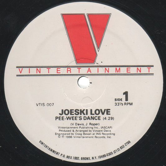 Joeski Love : Pee-Wee's Dance (12", RE, Unofficial)