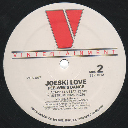 Joeski Love : Pee-Wee's Dance (12", RE, Unofficial)