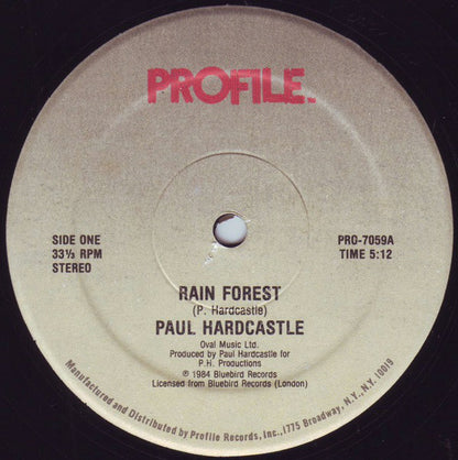 Paul Hardcastle : Rain Forest (12", Single, RE, 2nd)