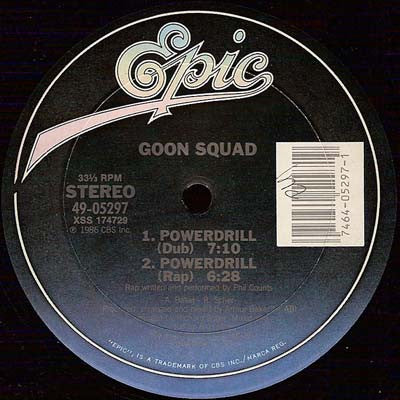 Goon Squad : Powerdrill (12")