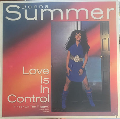 Donna Summer : Love Is In Control (Finger On The Trigger) (12")