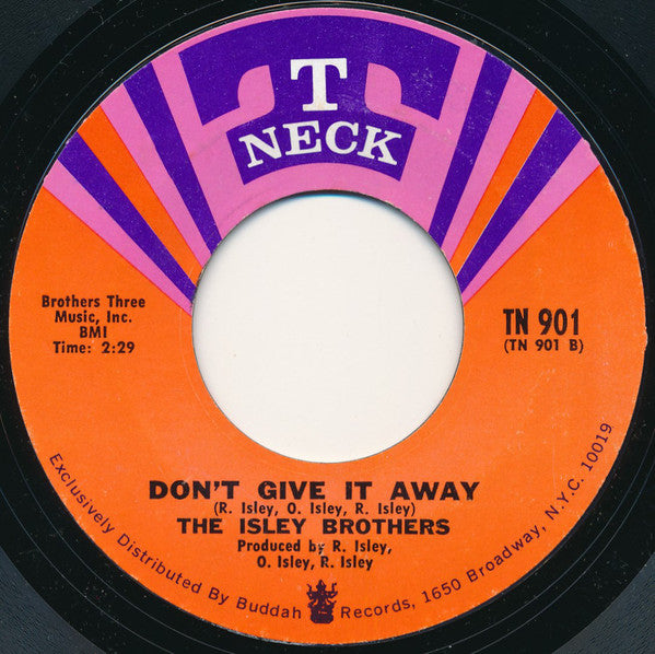 The Isley Brothers : It's Your Thing (7", Single, Styrene, Pit)