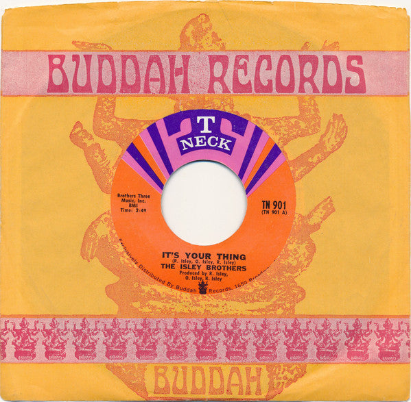 The Isley Brothers : It's Your Thing (7", Single, Styrene, Pit)