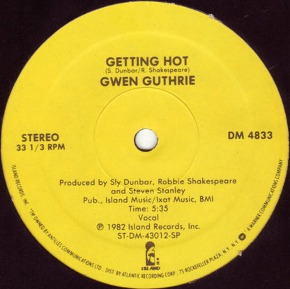Gwen Guthrie : It Should Have Been You (12", SP)