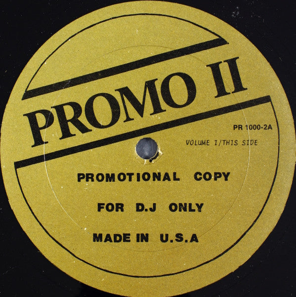 Various : Promo II (12", Mixed, Promo, Unofficial, Gol)