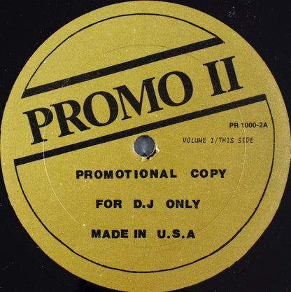 Various : Promo II (12", Mixed, Promo, Unofficial, Gol)