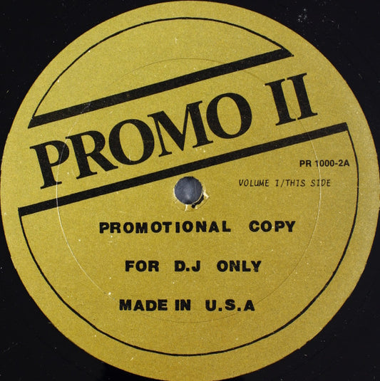 Various : Promo II (12", Mixed, Promo, Unofficial, Gol)
