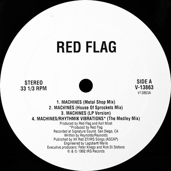 Red Flag : Machines (12")
