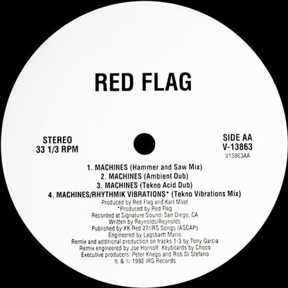 Red Flag : Machines (12")