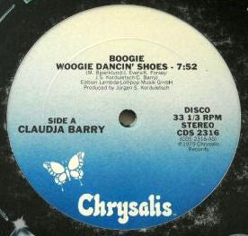 Claudja Barry : Boogie Woogie Dancin' Shoes / Love Of The Hurtin' Kind (12")